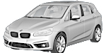 BMW F45 U1721 Fault Code